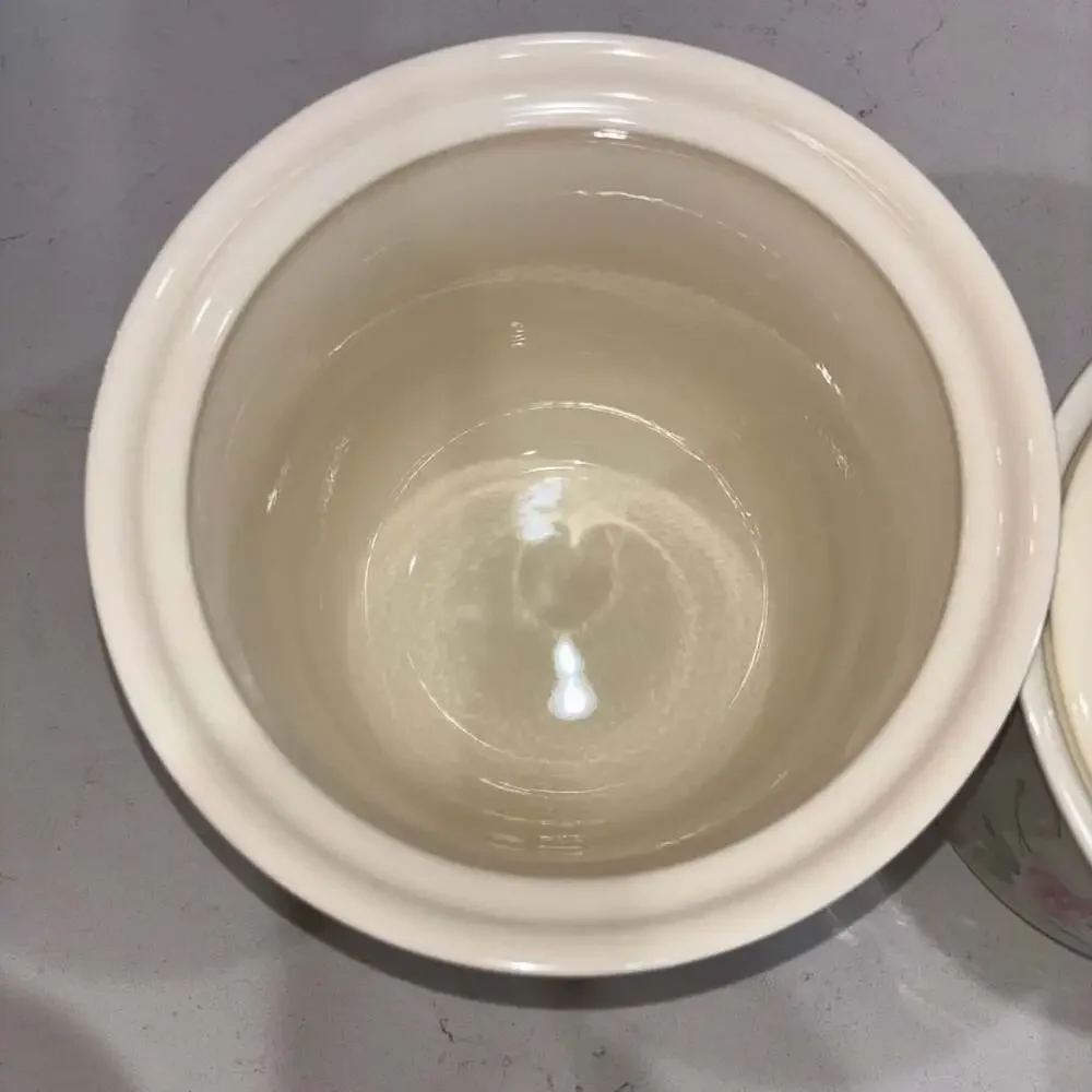 Pfaltzgraff Secret Rose Ceramic Canister Set Of 4 With Lids 506-509